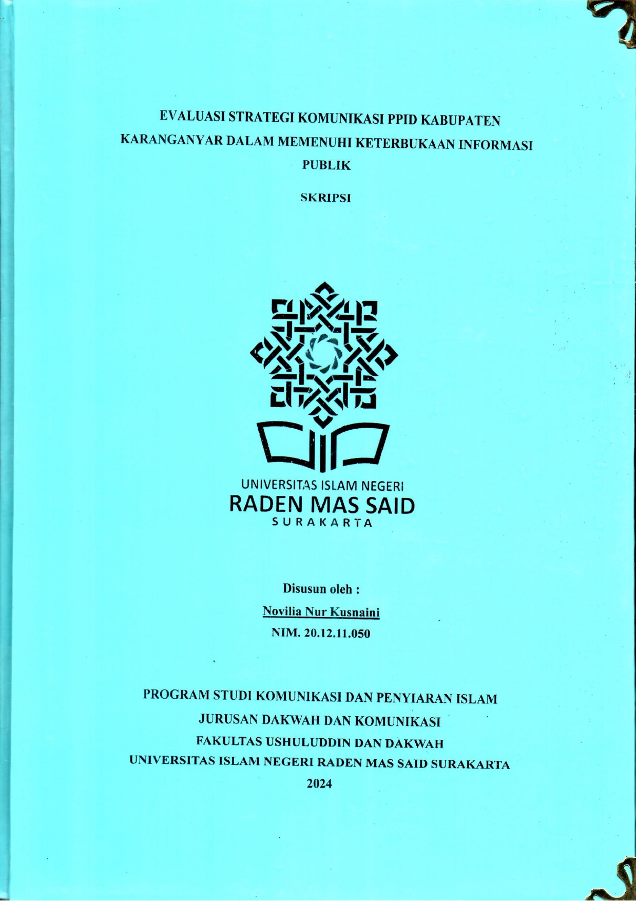 Evaluasi Strategi Komunikasi PPID Kabupaten Karanganyar Dalam Memenuhi Keterbukaan Informasi Publik