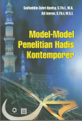 Model- Model Penelitian Hadis Kontemporer