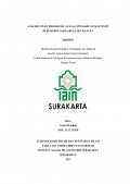ANALISIS SWOT PROGRAM LAYANAN PENGADUAN MATUR IBU DI PEMERINTAH KABUPATEN KLATEN