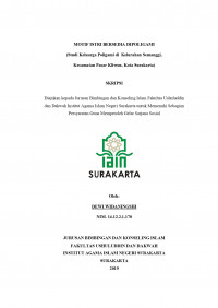 MOTIF POLIGAMI PERSPEKTIF SEORANG ISTRI (STUDI KELUARGA POLIGAMI DI KELURAHAN SEMANGGI, KECAMATAN PASAR KLIWON, KOTA SURAKARTA)