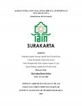 Ajaran Etika Jawa dalam Olahraga Jemparingan Mataram Jawa (Studi Kasus di Sriwedari)