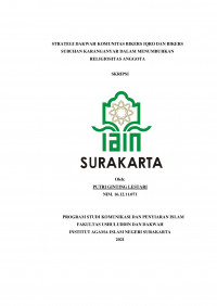 Strategi Dakwah Komunitas Bikers Iqro dan Bikers Subuhan Karanganyar Dalam Menumbuhkan Religiositas Anggota