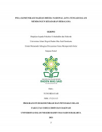 Pola Komunikasi Majelis Dhuha Nasional Jawa Tengah Dalam Membangun Kesadaran Beragama