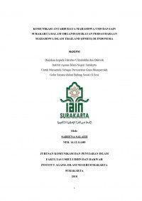 KOMUNIKASI ANTARBUDAYA MAHASISWA UMS DAN IAIN SURAKARTA DALAM ORGANISASI IKATAN PERSAUDARAAN MAHASISWA ISLAM THAILAND (IPMITI) DI INDONESIA