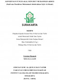 Konsep dan Fungsi Akal Menurut Muhammad Abduh (Studi atas Penafsiran Muhammaf Abduh dalam Tafsir Al-Manar)