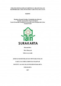 Strategi HUMAS Dinas Pariwisata Sragen dalam Memperbaiki Citra Pemandian Air Panas Bayanan