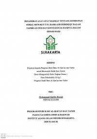 Penafsiran ayat-ayat rahmat tentang kehidupan sosial menurut T.M. Hasby Ash-Shiddieqy dalam tafsir An-Nur dan kontekstualisasinya dalam sehari-hari