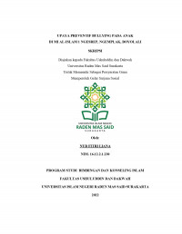 UPAYA PREVENTIF BULLYING PADA ANAK DI MI AL-ISLAM 1 NGESREP, NGEMPLAK, BOYOLALI