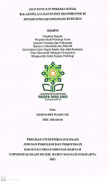 SELF EFFICACY PEKERJA SOSIAL DALAM PELAYANAN PASIEN EKS PSIKOTIK DI RUMAH SINGGAH DOSARASO KEBUMEN