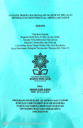 Analisa Makna Kafir Dalam Al-Qur’an Melalui Pendekatan Kontekstual Abdullah Saeed