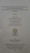 Analisis Buku 