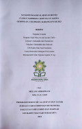Sanad Pengajar Al-Qur’an di TTQ (Taman Tahfidzul Qur’an) At-Taqwa Gedongan, Colomadu, Karanganyar 2023. Program Studi Ilmu Al-Qur’an dan Tafsir