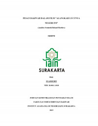PESAN DAKWAH DALAM FILM 